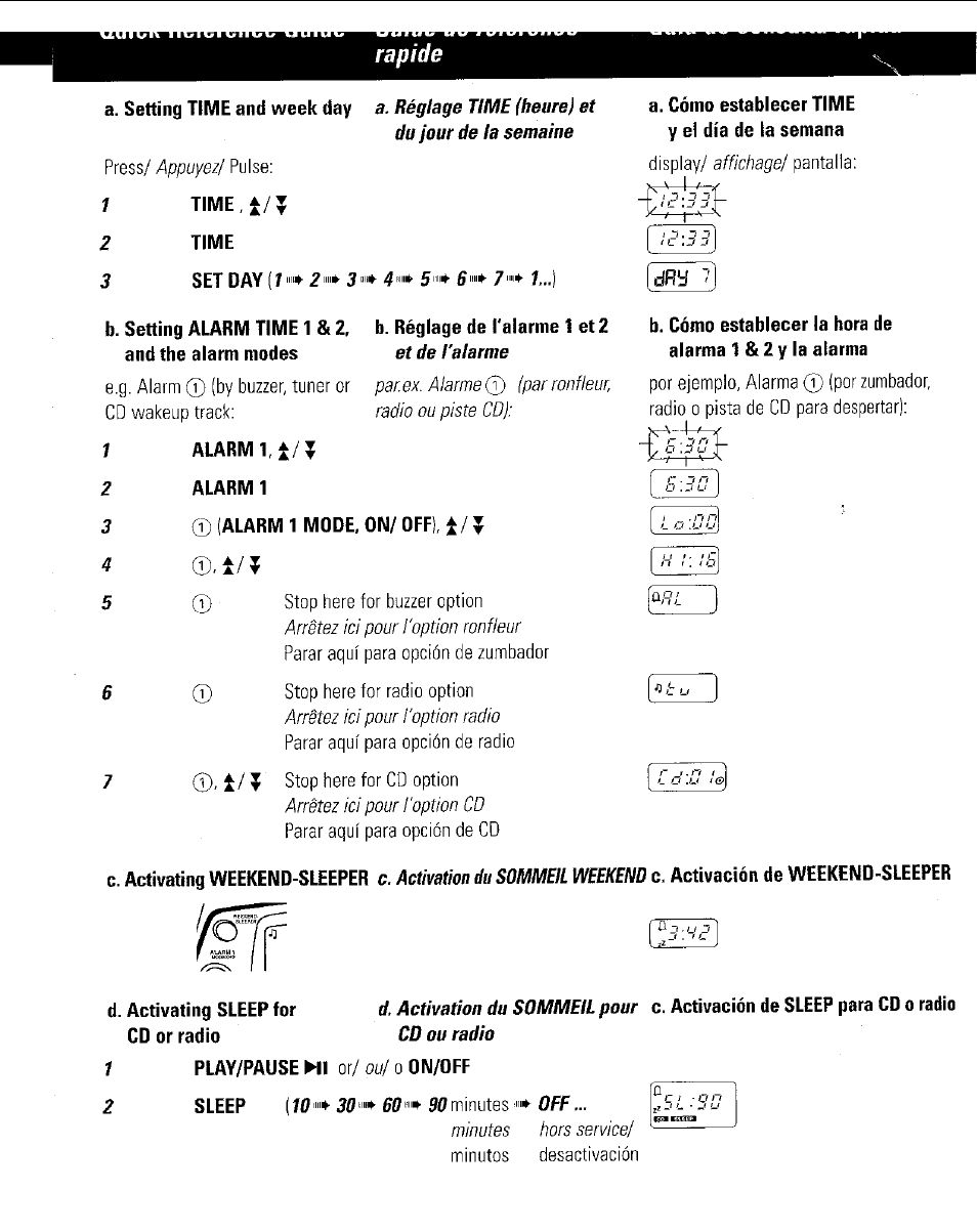 Philips AJ3953 User Manual | Page 12 / 36