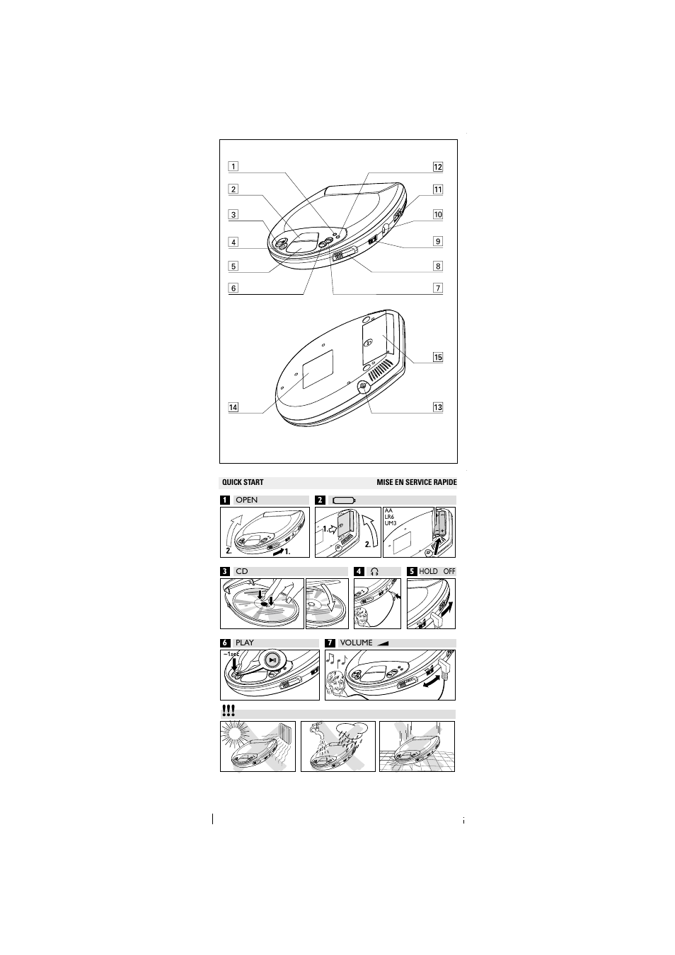 Philips AX 1100/00 User Manual | Page 2 / 5