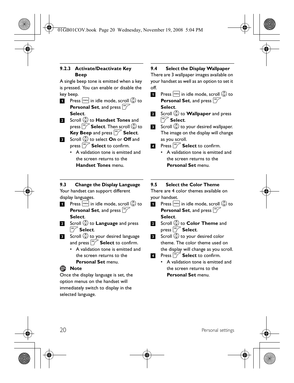 Philips SE6580 User Manual | Page 22 / 28