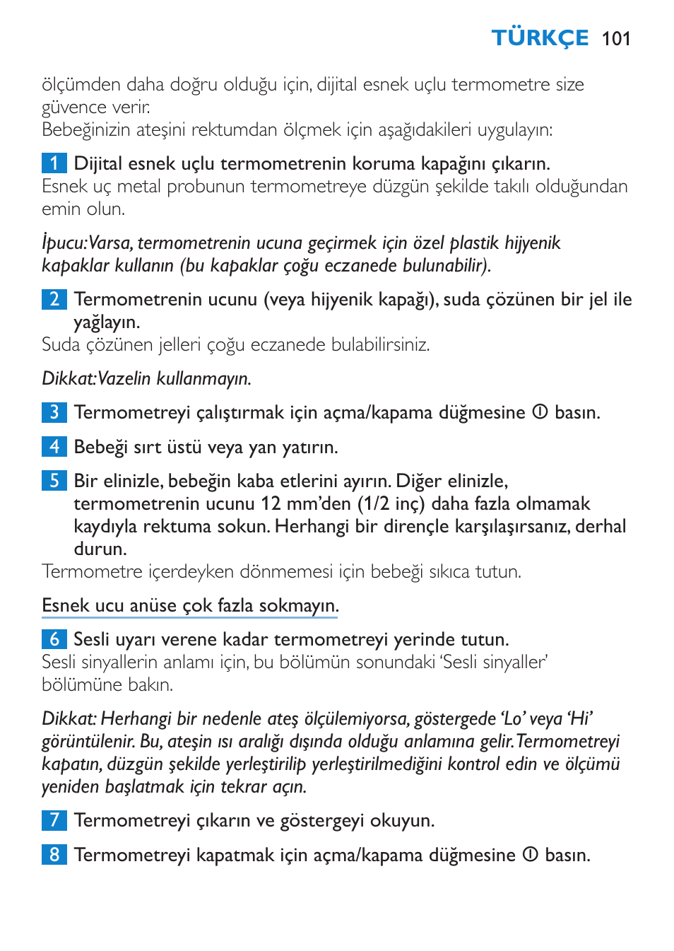 Philips AVENT SCH540 User Manual | Page 101 / 114