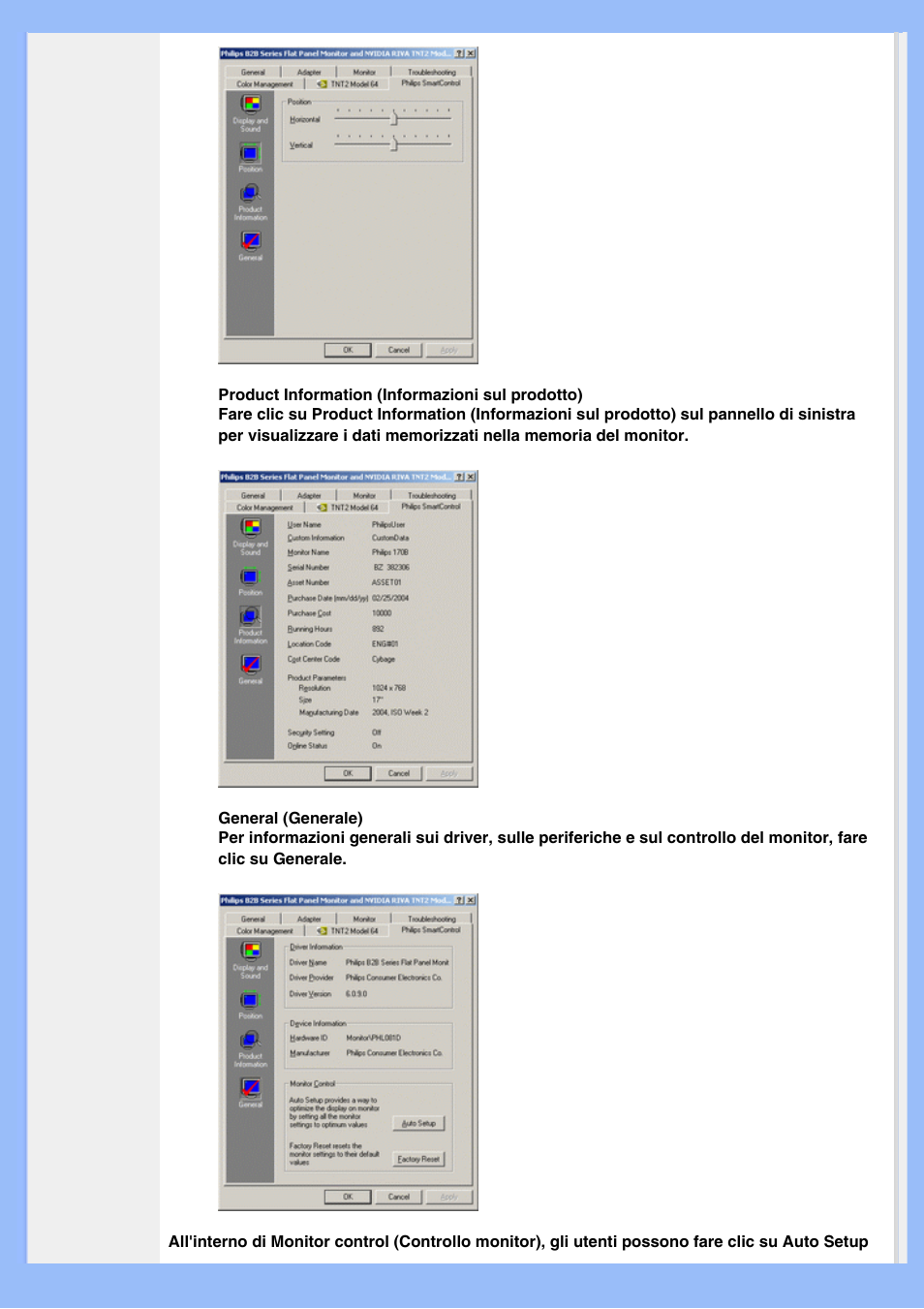 Philips LCD MONITOR 220VW8 User Manual | Page 40 / 90