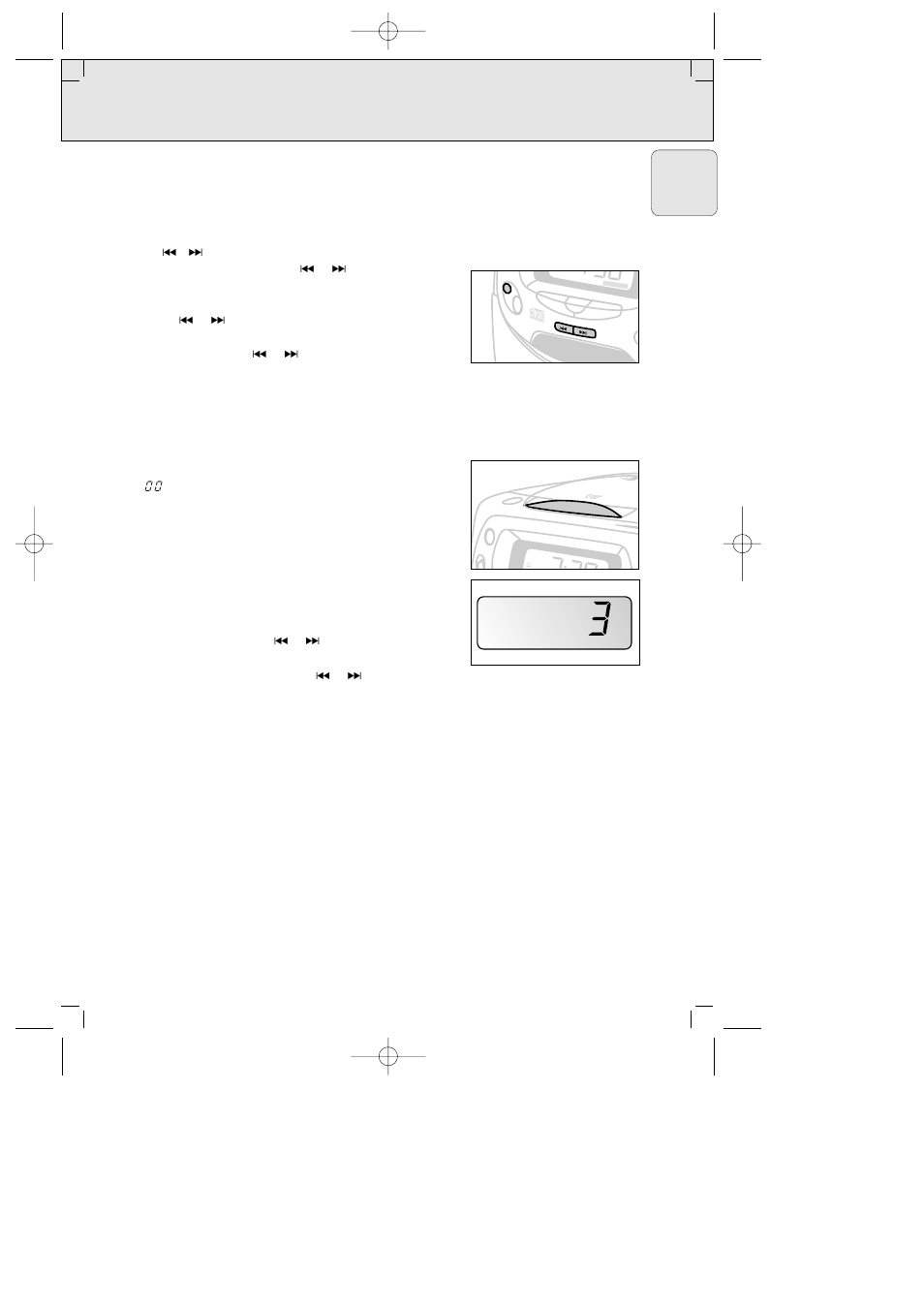 Setting data | Philips AJ 3941 User Manual | Page 9 / 43