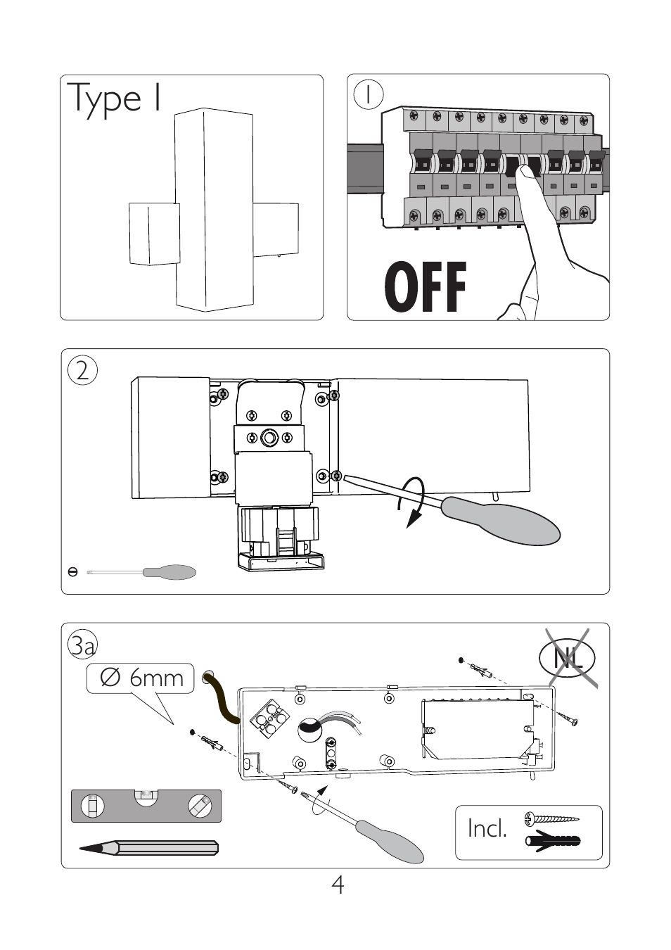 Type i | Philips ECOMOODS 33205 User Manual | Page 4 / 42