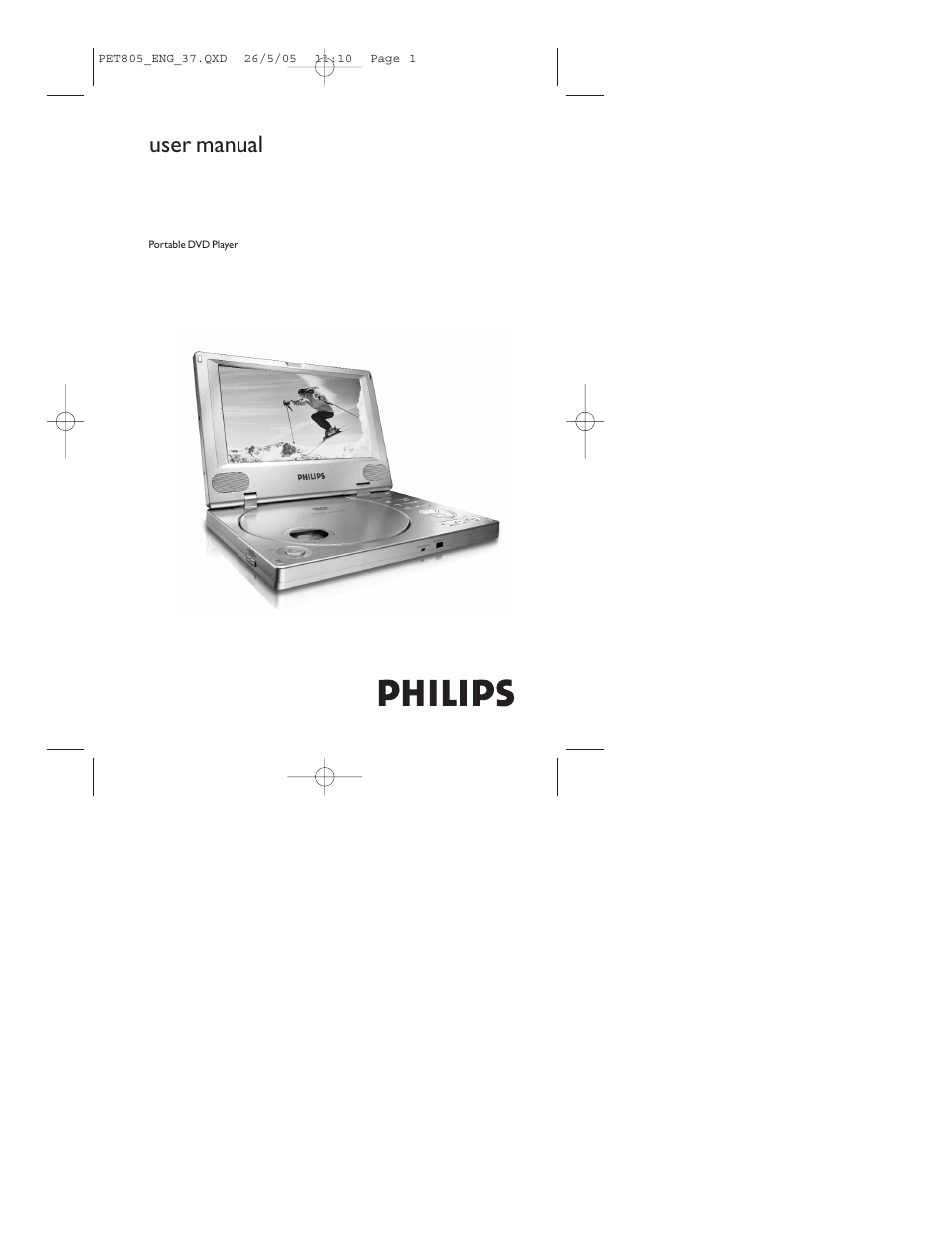 Philips PET805/37B User Manual | 31 pages