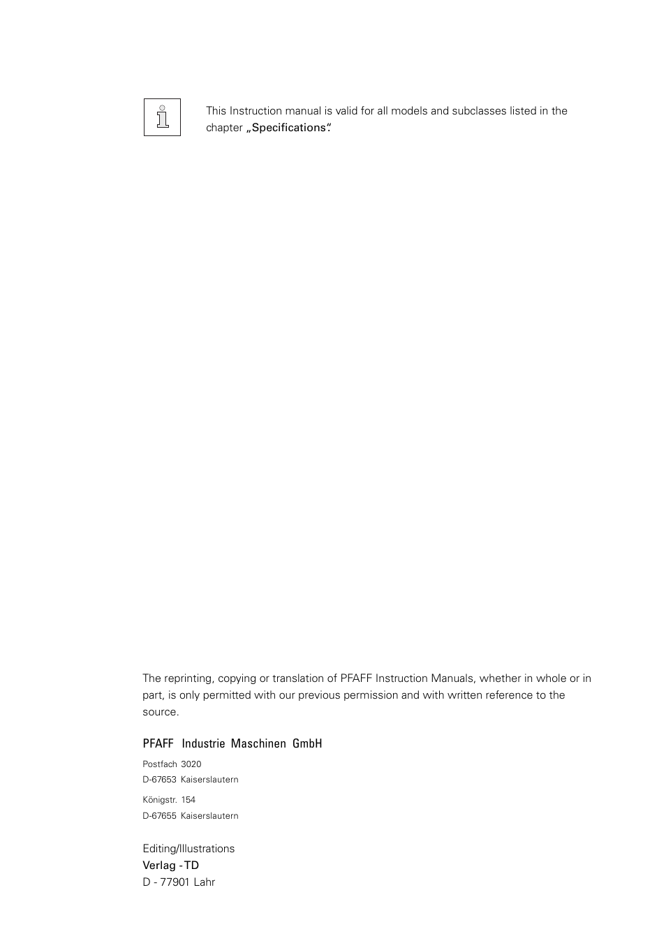 Pfaff 1246 User Manual | Page 2 / 82