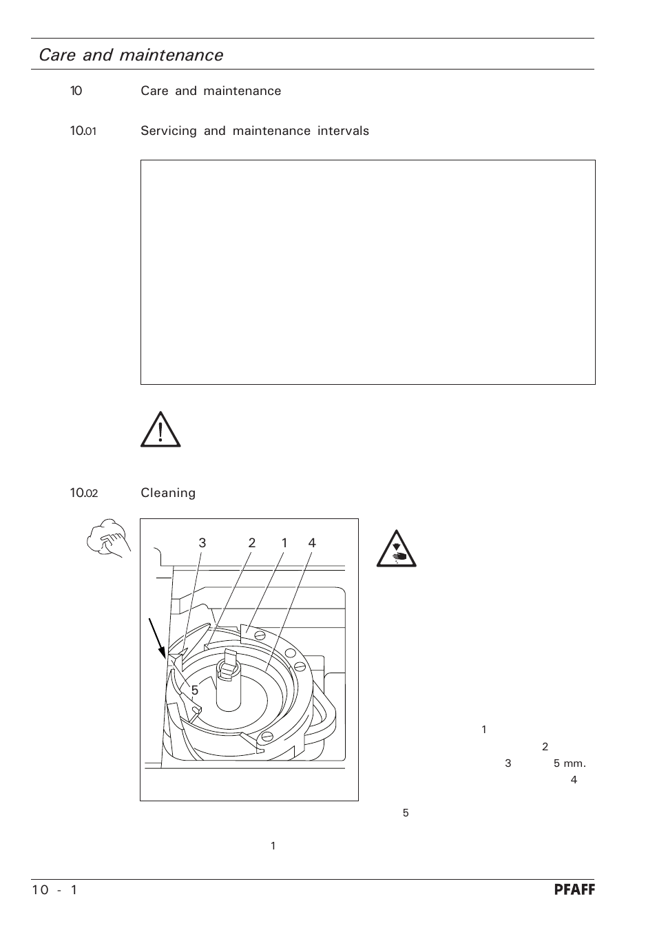 Care and maintenance | Pfaff 1246 User Manual | Page 36 / 82
