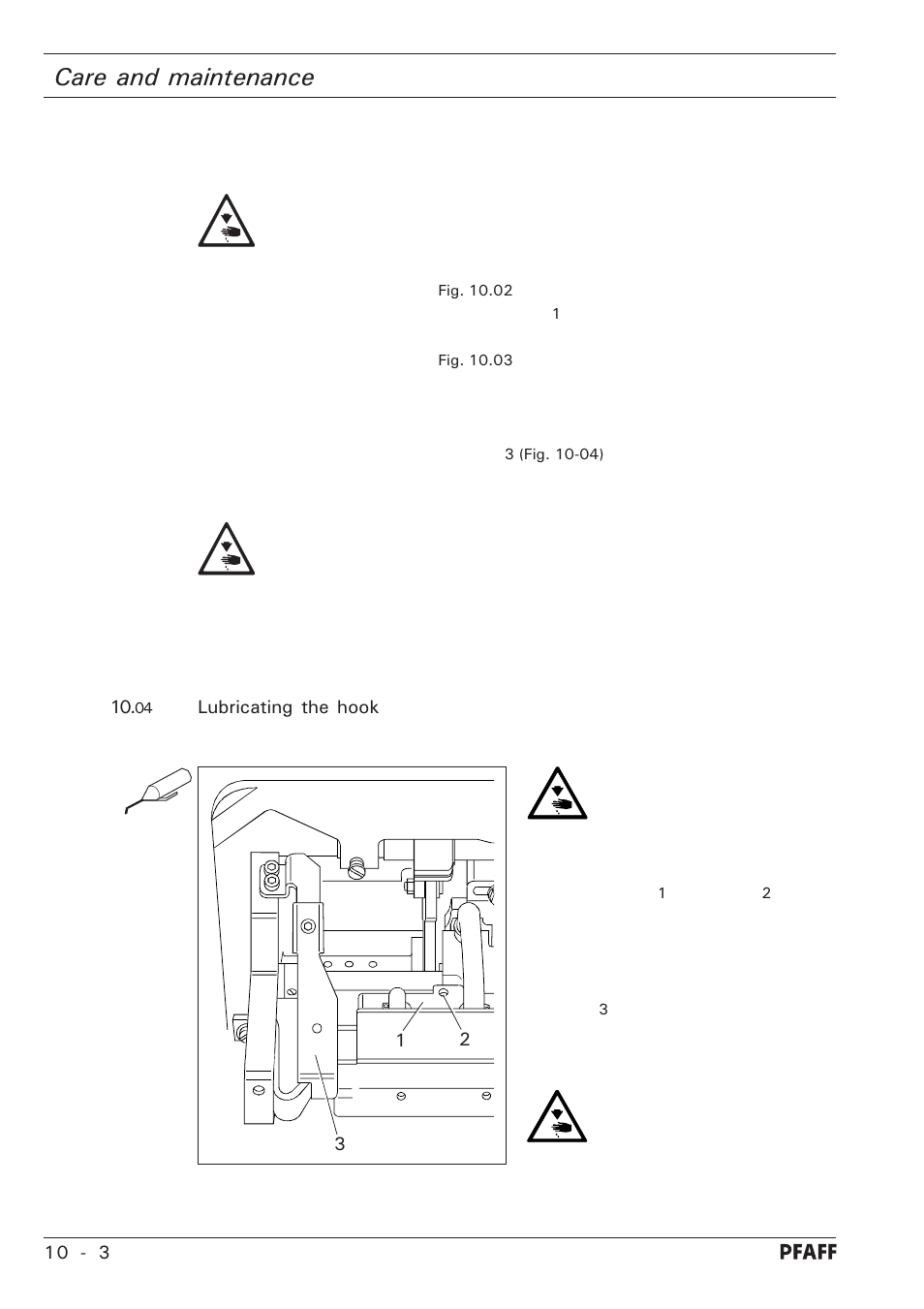 Care and maintenance | Pfaff 1246 User Manual | Page 38 / 82