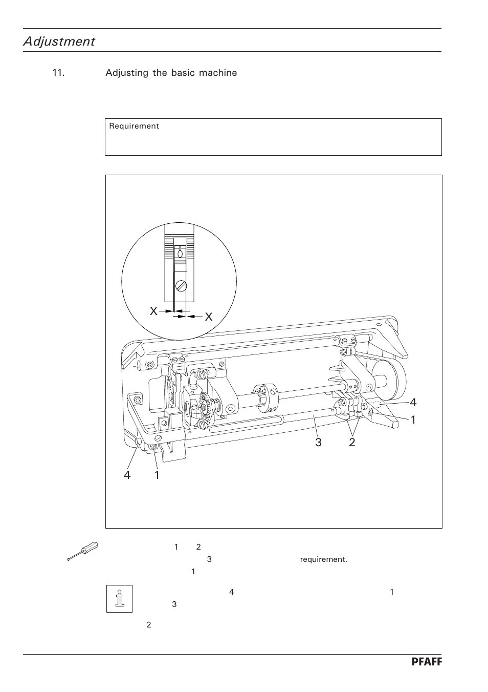 Adjustment | Pfaff 1246 User Manual | Page 42 / 82