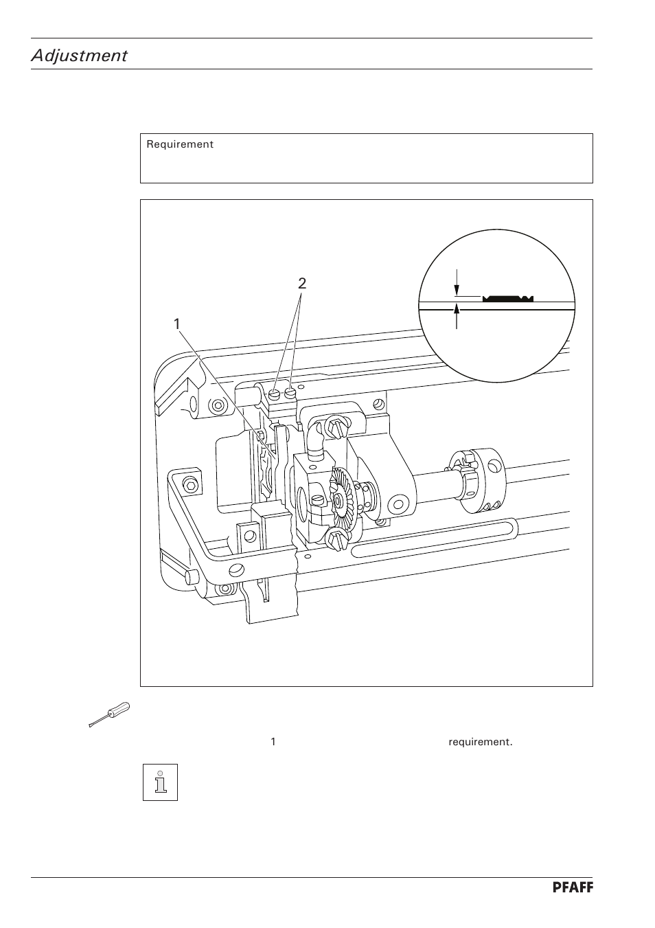 Adjustment | Pfaff 1246 User Manual | Page 44 / 82