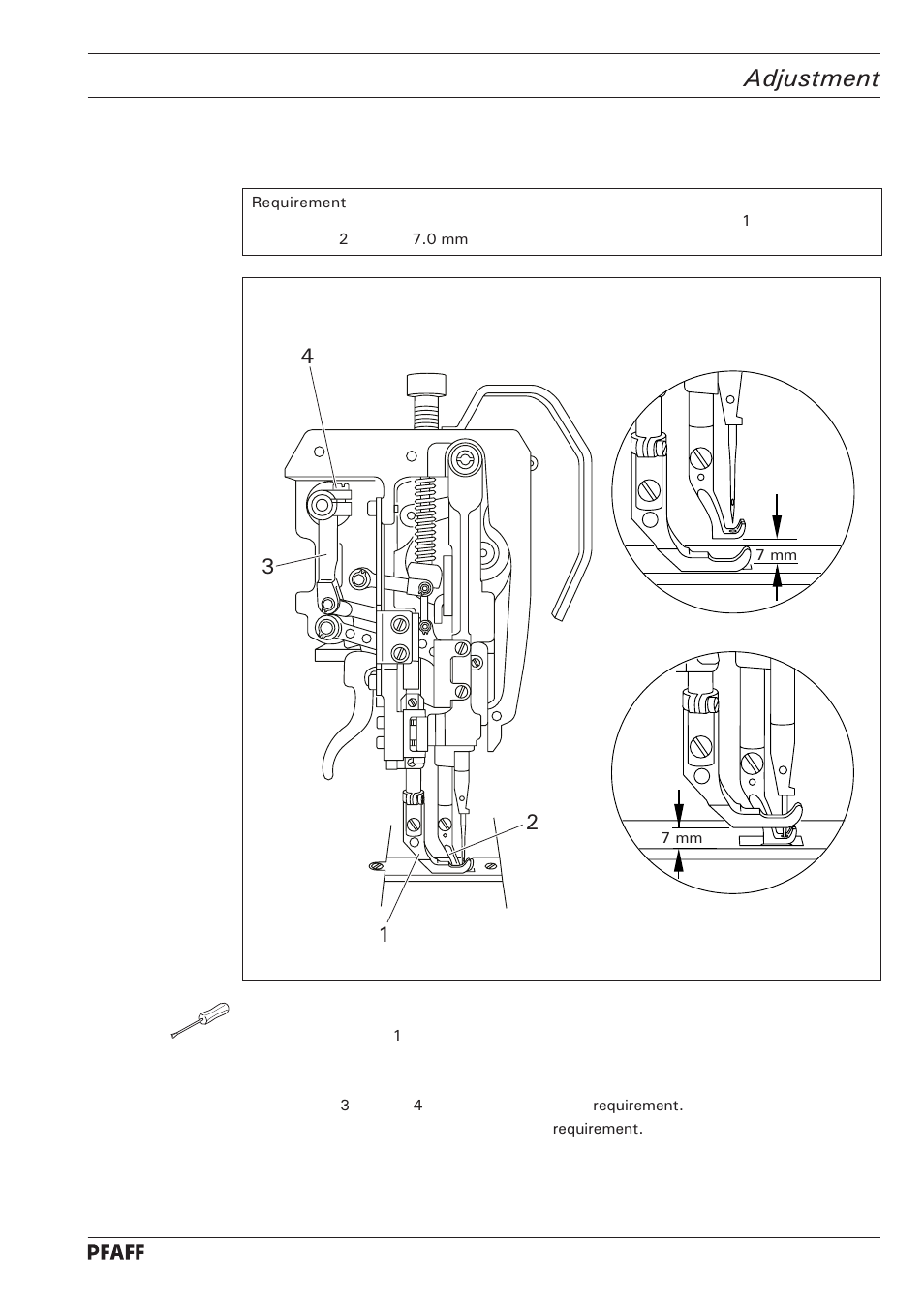 Adjustment | Pfaff 1246 User Manual | Page 51 / 82
