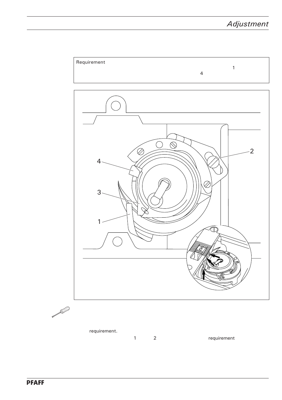 Adjustment | Pfaff 1246 User Manual | Page 53 / 82