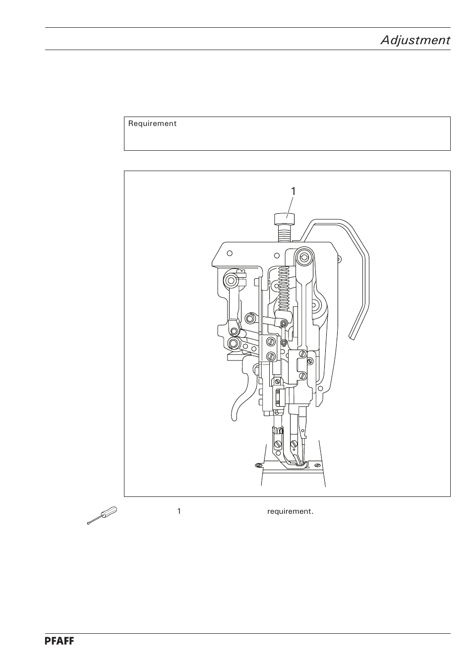 Adjustment | Pfaff 1246 User Manual | Page 59 / 82