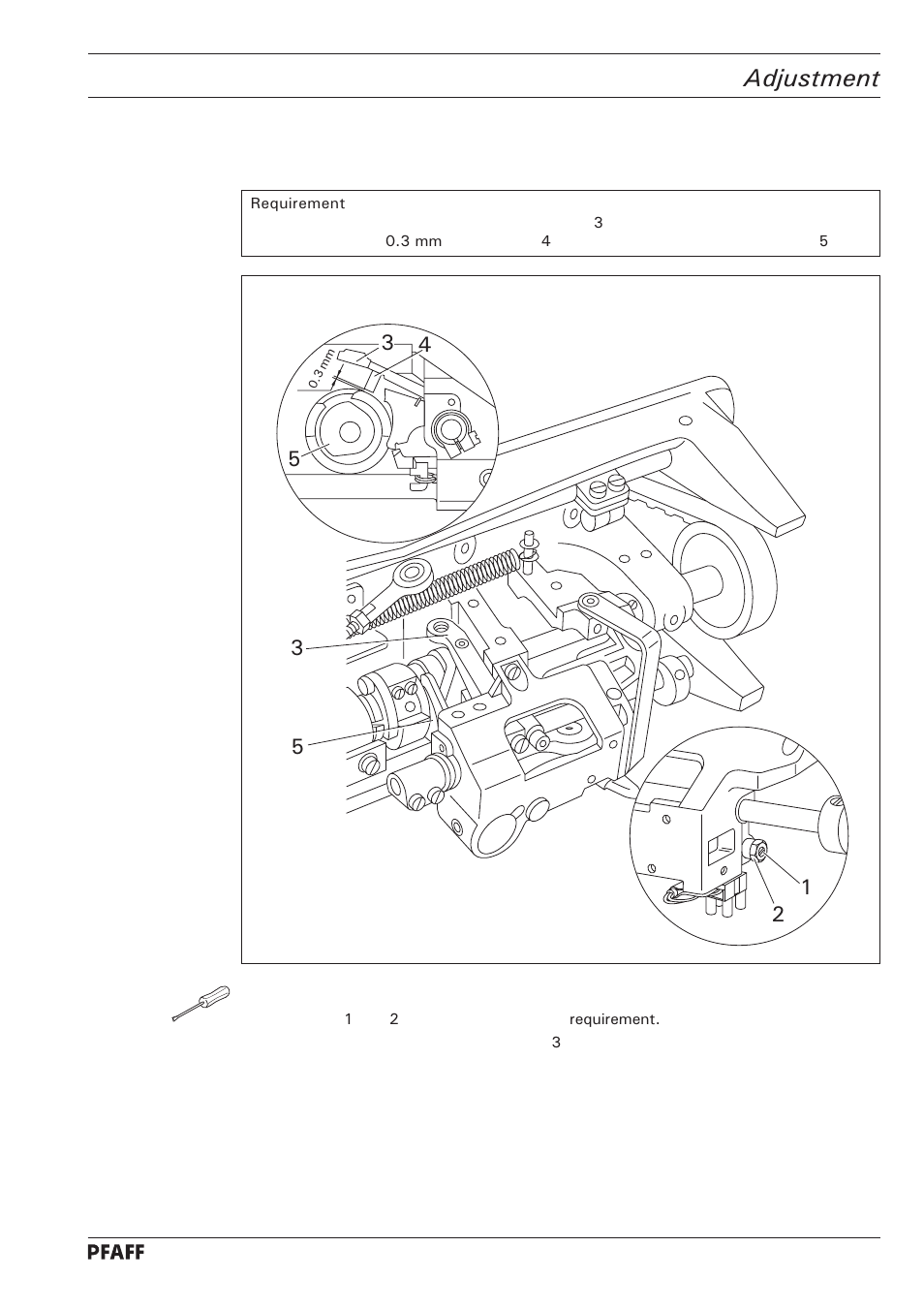 Adjustment | Pfaff 1246 User Manual | Page 65 / 82