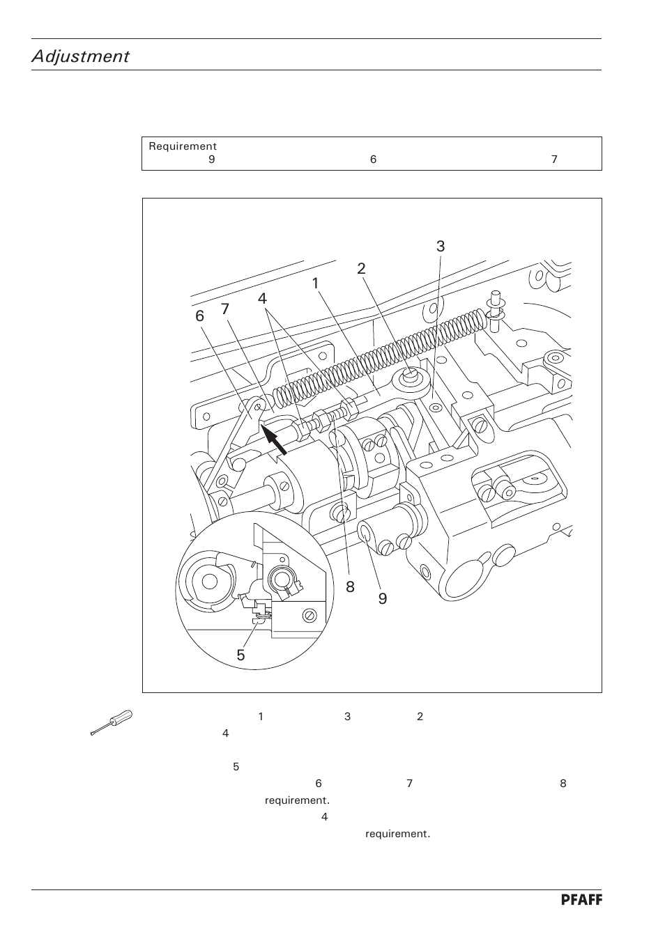 Adjustment | Pfaff 1246 User Manual | Page 66 / 82