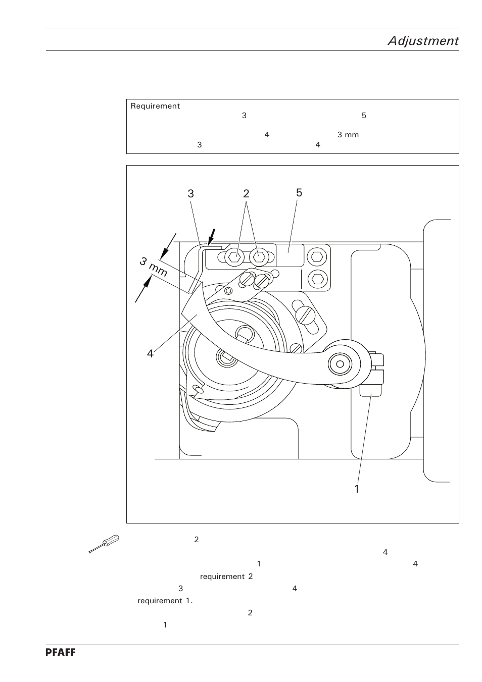 Adjustment | Pfaff 1246 User Manual | Page 71 / 82