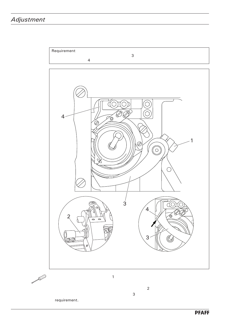 Adjustment | Pfaff 1246 User Manual | Page 72 / 82