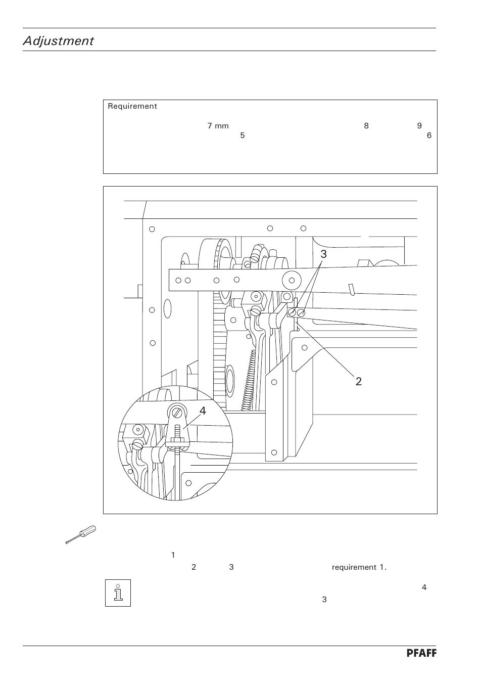 Adjustment | Pfaff 1246 User Manual | Page 76 / 82