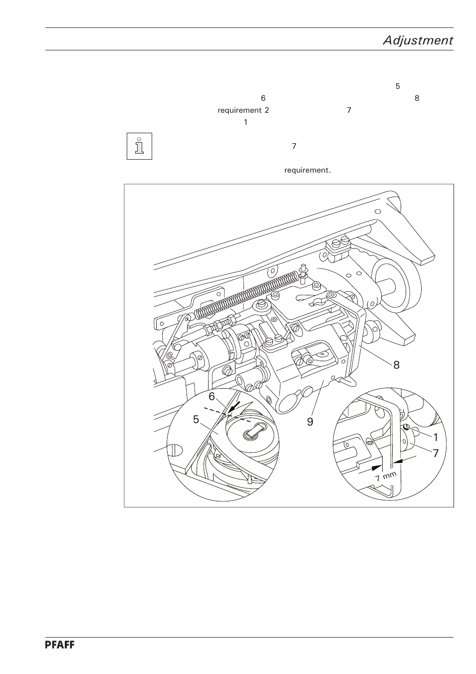 Adjustment | Pfaff 1246 User Manual | Page 77 / 82