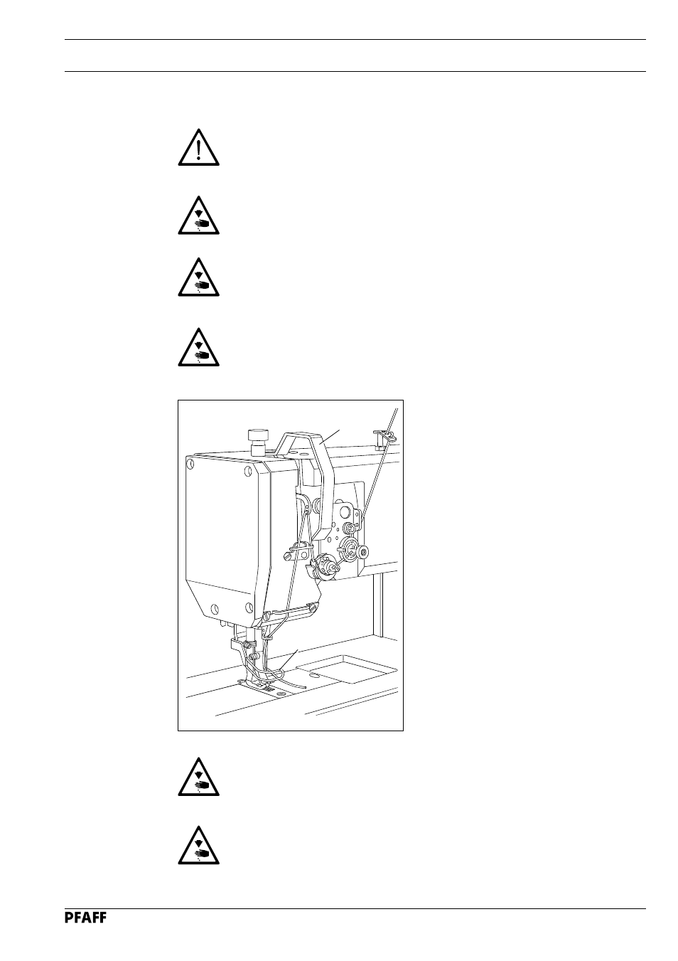 Safety | Pfaff 1246 User Manual | Page 9 / 82
