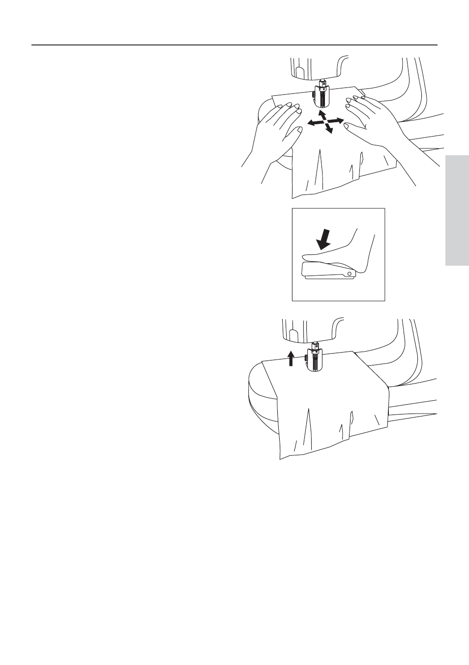 Commencer à coudre | Pfaff HOBBY 350P User Manual | Page 19 / 56