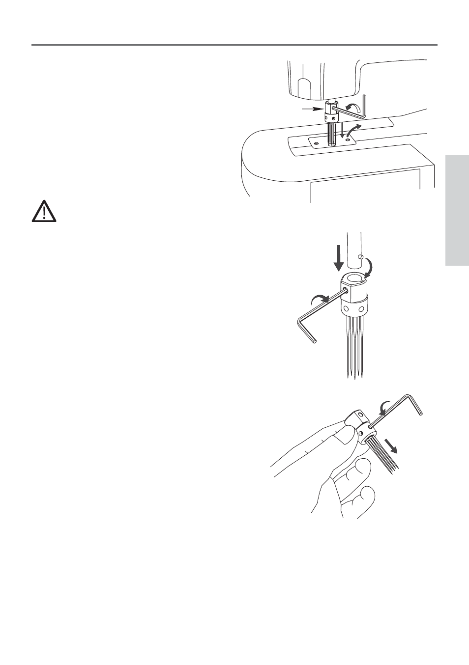 Entretien, Changement d’aiguille | Pfaff HOBBY 350P User Manual | Page 21 / 56