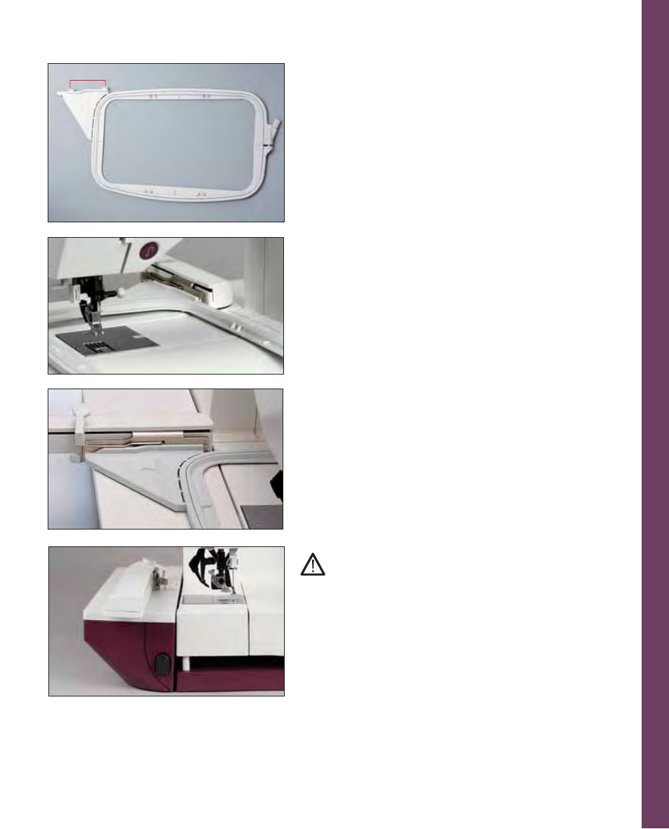 Embr oidery, Embroidery hoop, Remove the hoop | Remove the embroidery unit | Pfaff 2170 User Manual | Page 110 / 179