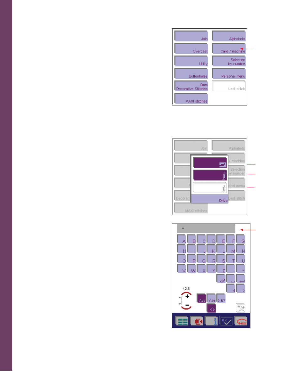 Embr oidery | Pfaff 2170 User Manual | Page 125 / 179