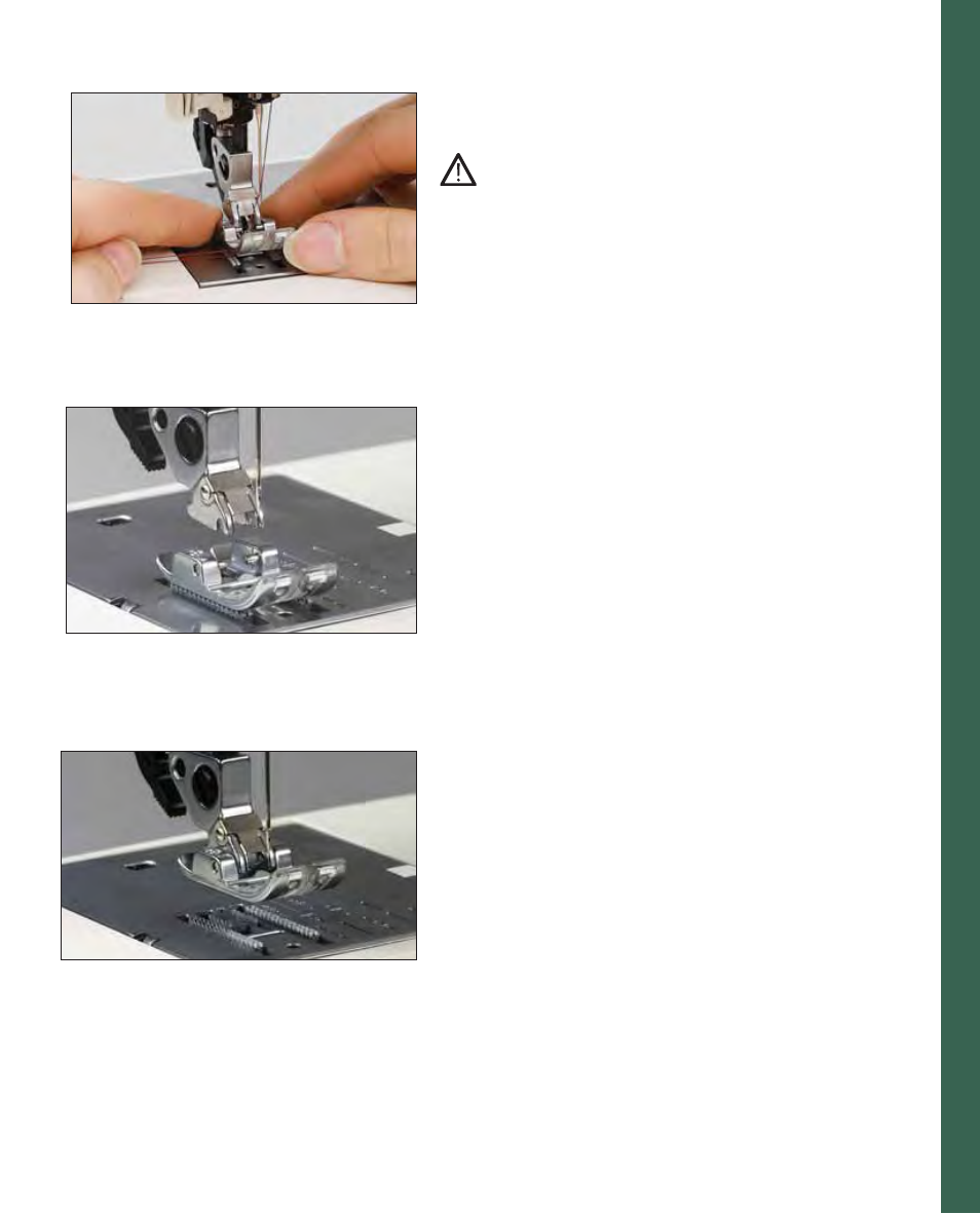 Pr epar ations, Changing the presser foot | Pfaff 2170 User Manual | Page 23 / 179