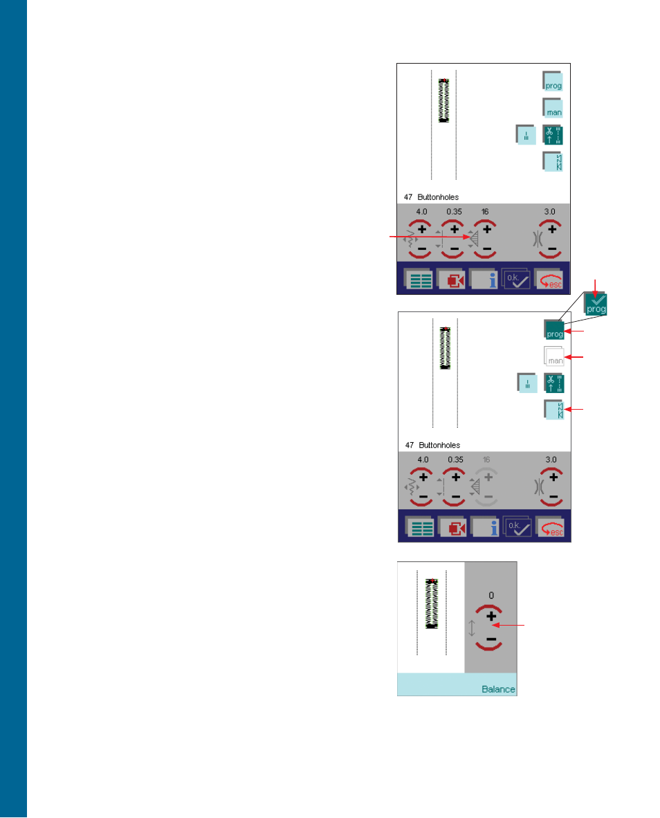 Sewing | Pfaff 2170 User Manual | Page 57 / 179