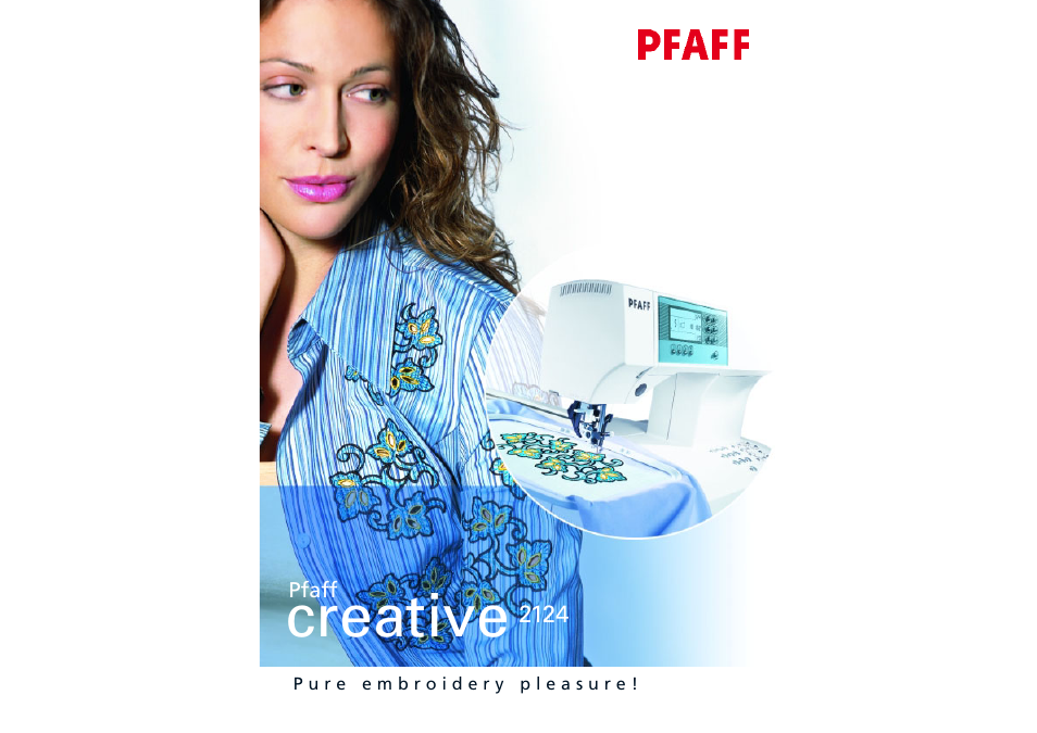 Pfaff CREATIVE 2124 User Manual | 7 pages