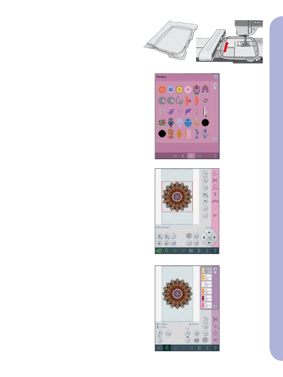 Pfaff Embroidery Machine User Manual | Page 5 / 6
