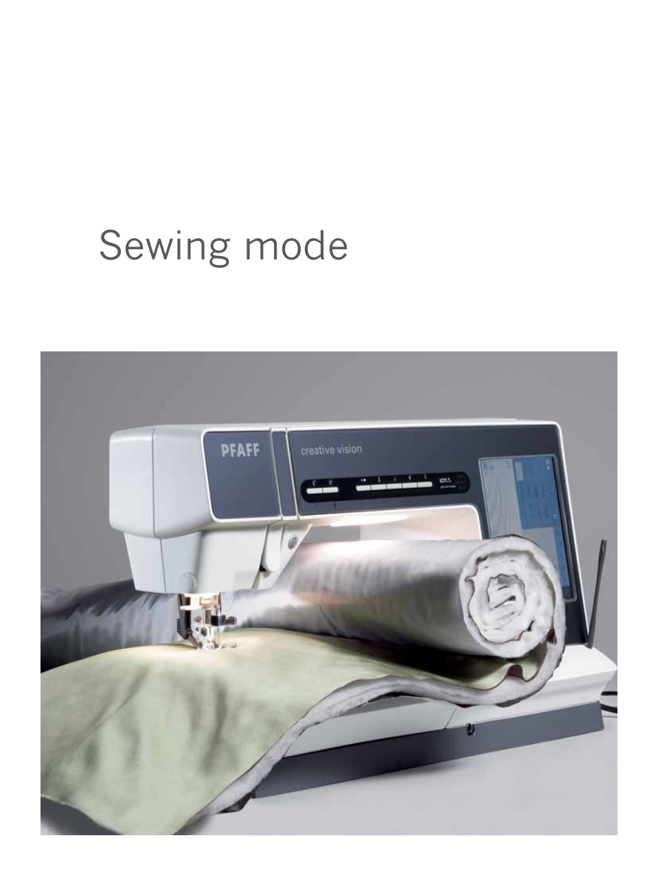 Pfaff Sewing Machine User Manual | 18 pages