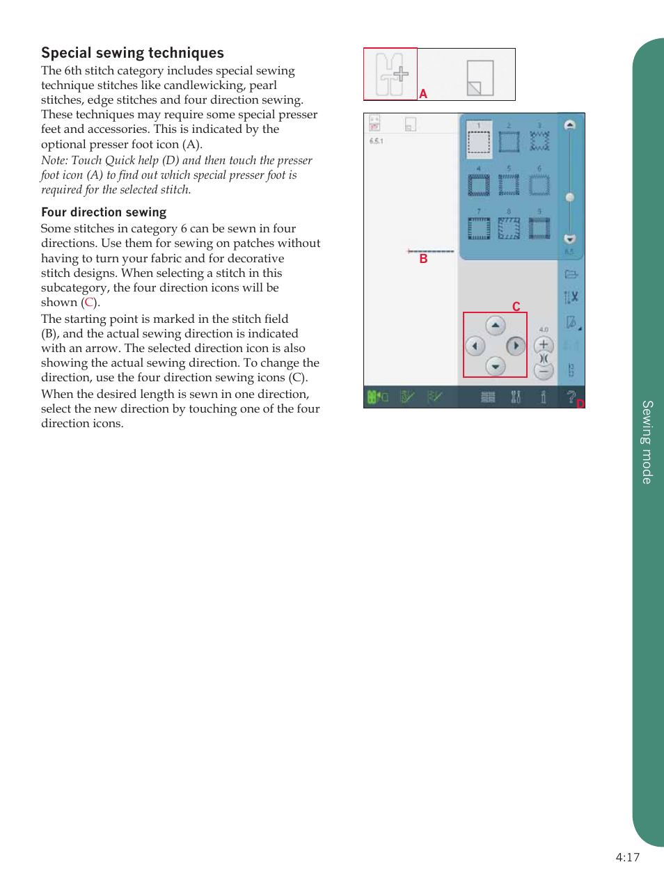 Pfaff Sewing Machine User Manual | Page 17 / 18