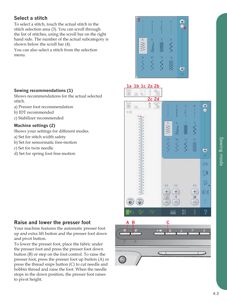 Pfaff Sewing Machine User Manual | Page 3 / 18