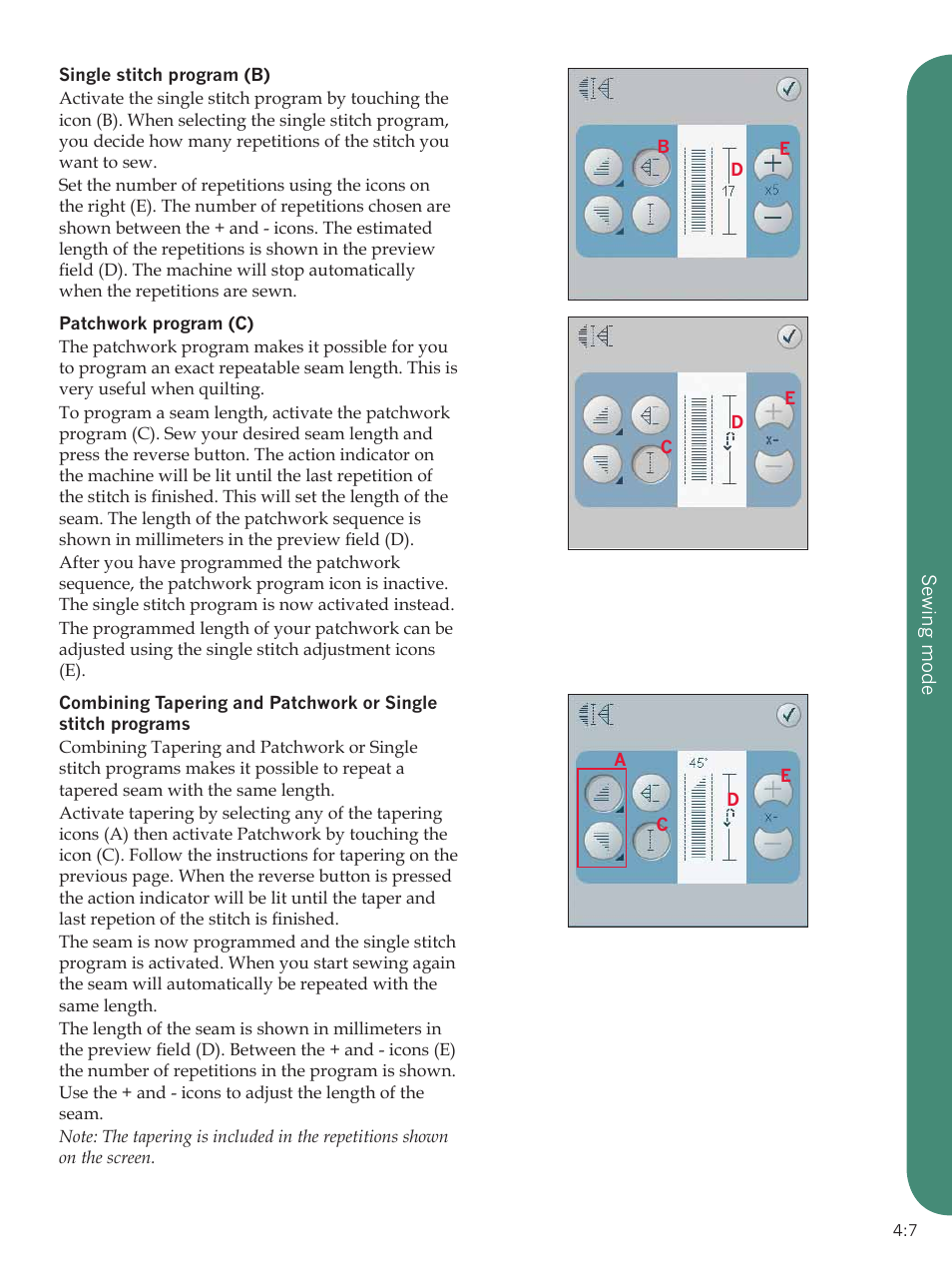 Pfaff Sewing Machine User Manual | Page 7 / 18