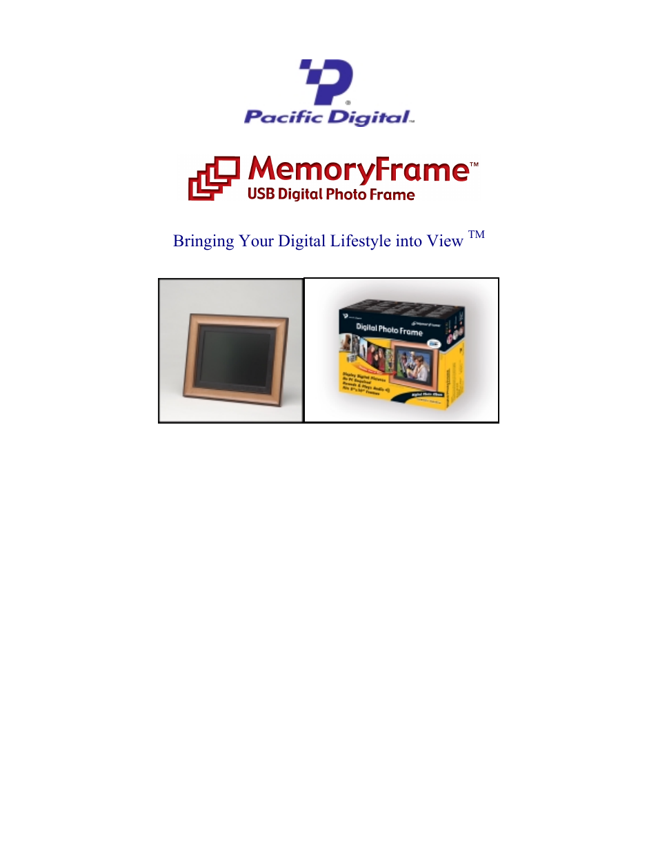 Pacific Digital MF-810 User Manual | 68 pages