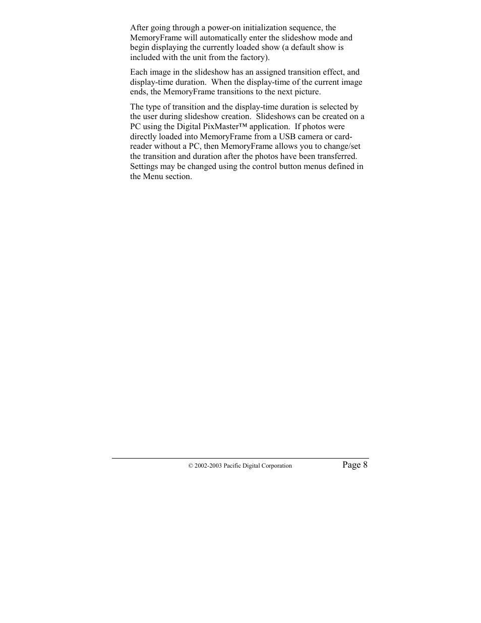 Pacific Digital MF-810 User Manual | Page 11 / 68