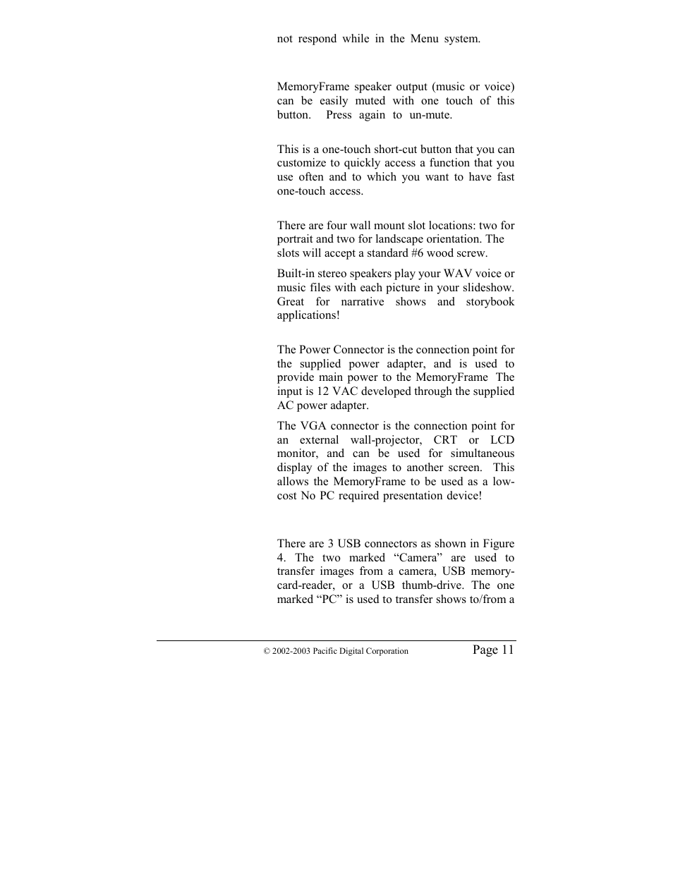 Pacific Digital MF-810 User Manual | Page 14 / 68