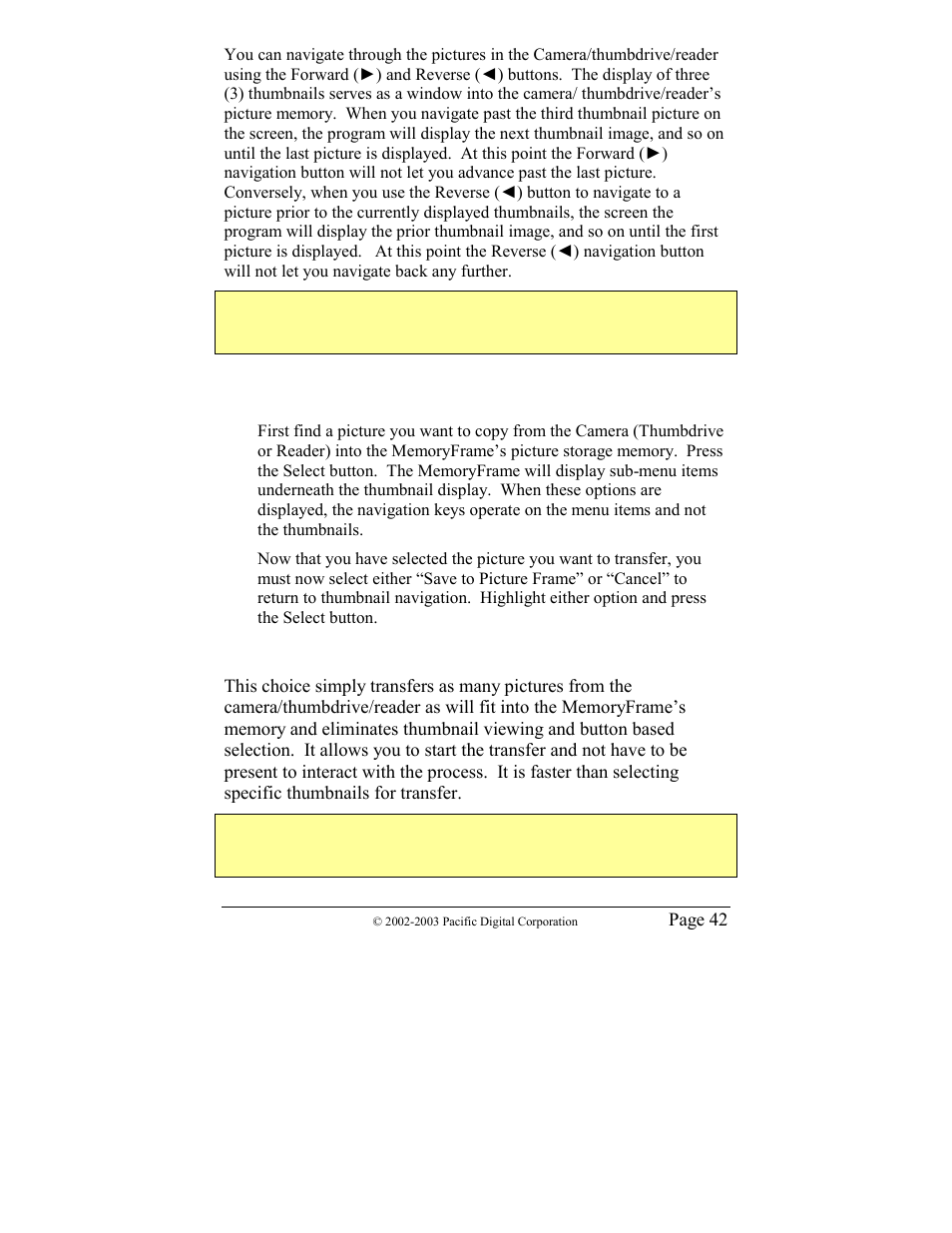Pacific Digital MF-810 User Manual | Page 45 / 68