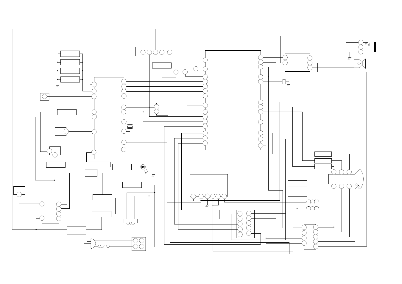 Block diagram | Pacific Digital PTV3606 User Manual | Page 19 / 66