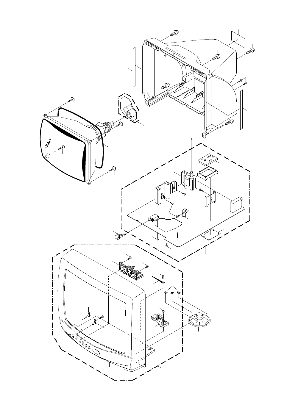 Mechanical exploded view | Pacific Digital PTV3606 User Manual | Page 30 / 66