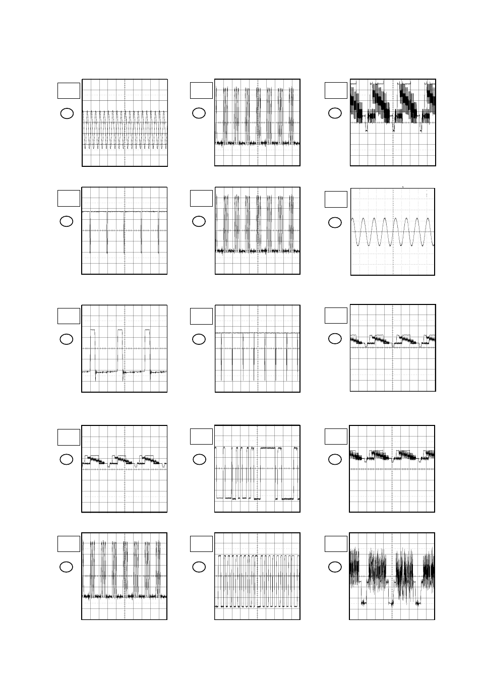 Waveforms, Micon/tuner, Chroma/sif/vif/21pin | Pacific Digital PTV3606 User Manual | Page 59 / 66