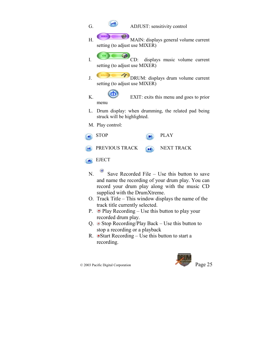 Pacific Digital DrumXtreme User Manual | Page 28 / 56