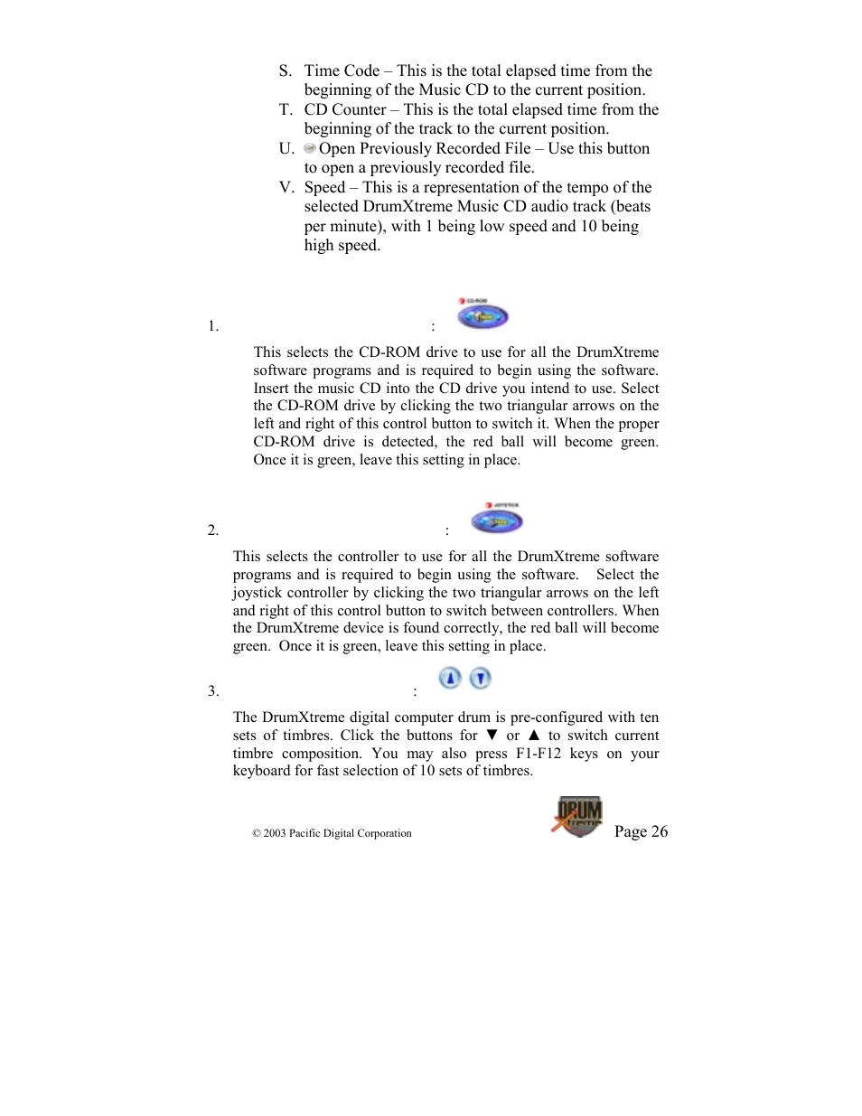 1 using the digital drum operation menu | Pacific Digital DrumXtreme User Manual | Page 29 / 56