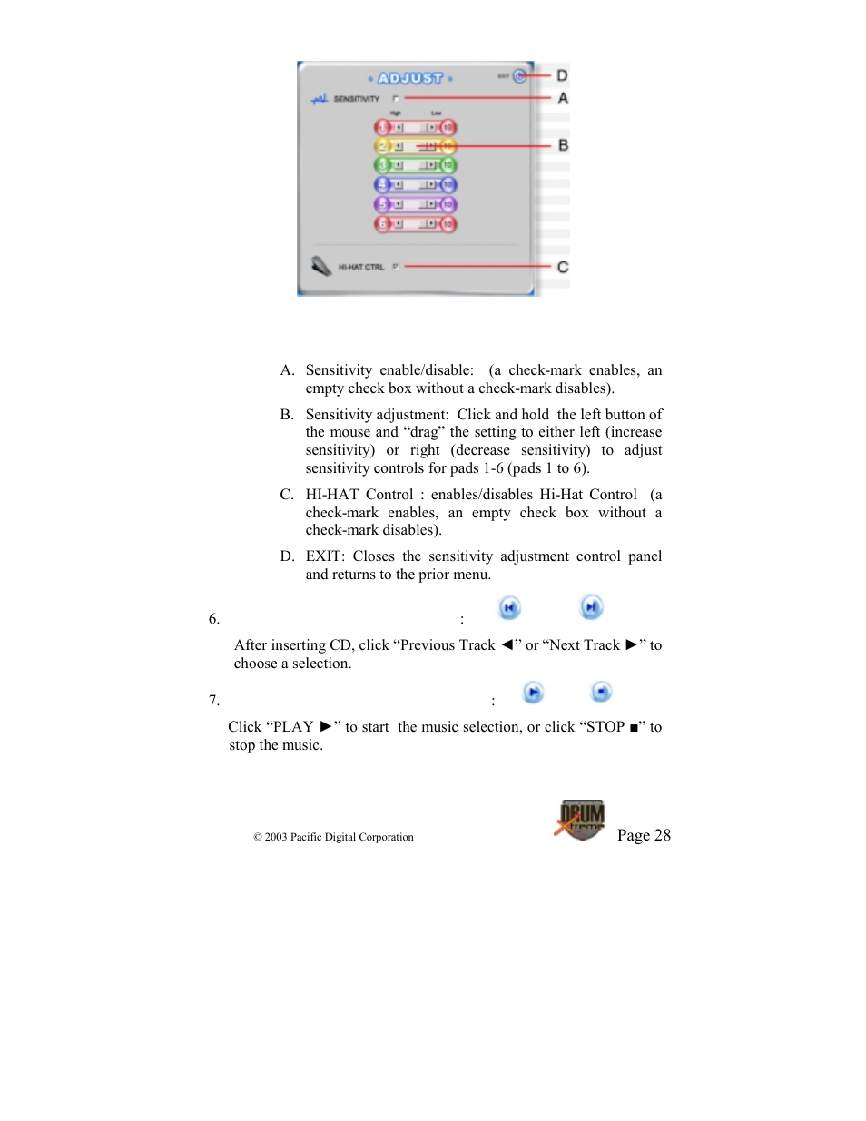 Pacific Digital DrumXtreme User Manual | Page 31 / 56