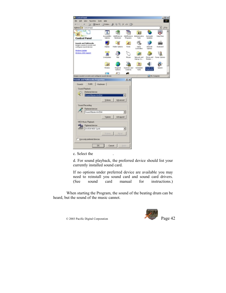 Pacific Digital DrumXtreme User Manual | Page 45 / 56