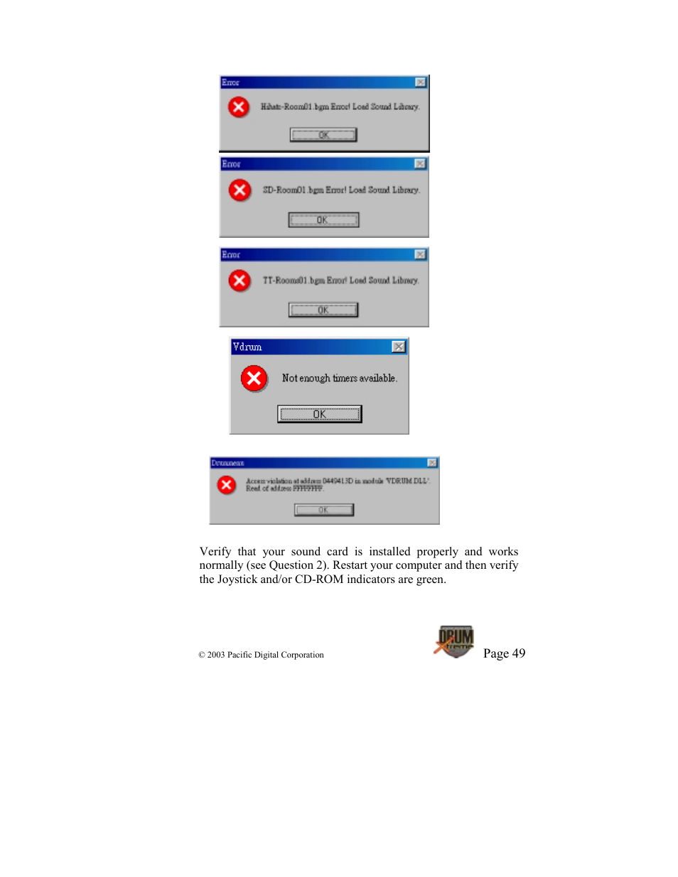 Pacific Digital DrumXtreme User Manual | Page 52 / 56