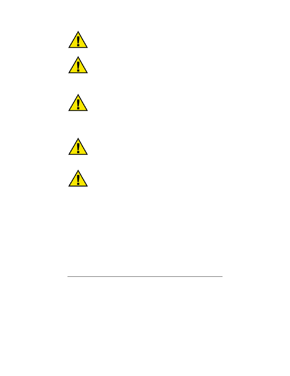 Warnings | Pacific Digital MF-810S User Manual | Page 7 / 68