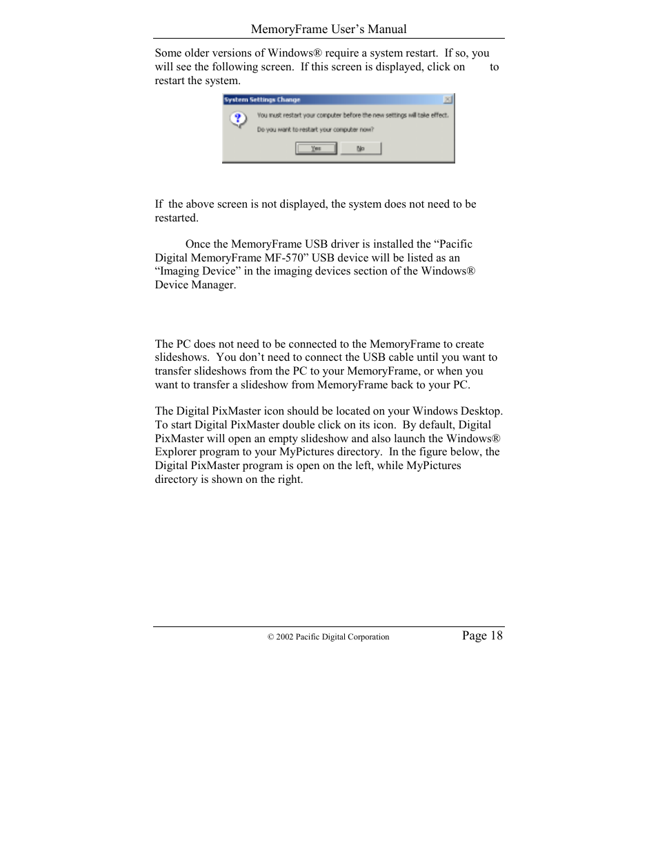 Pacific Digital Digital Pacific USB Digital Photo Frame MemoryFrame User Manual | Page 21 / 63
