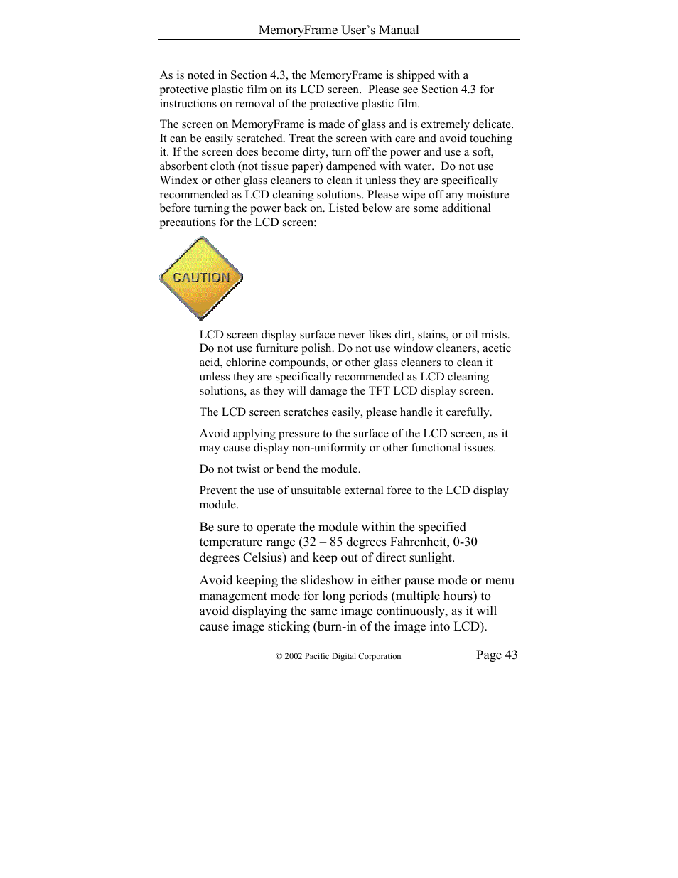 Pacific Digital Digital Pacific USB Digital Photo Frame MemoryFrame User Manual | Page 46 / 63